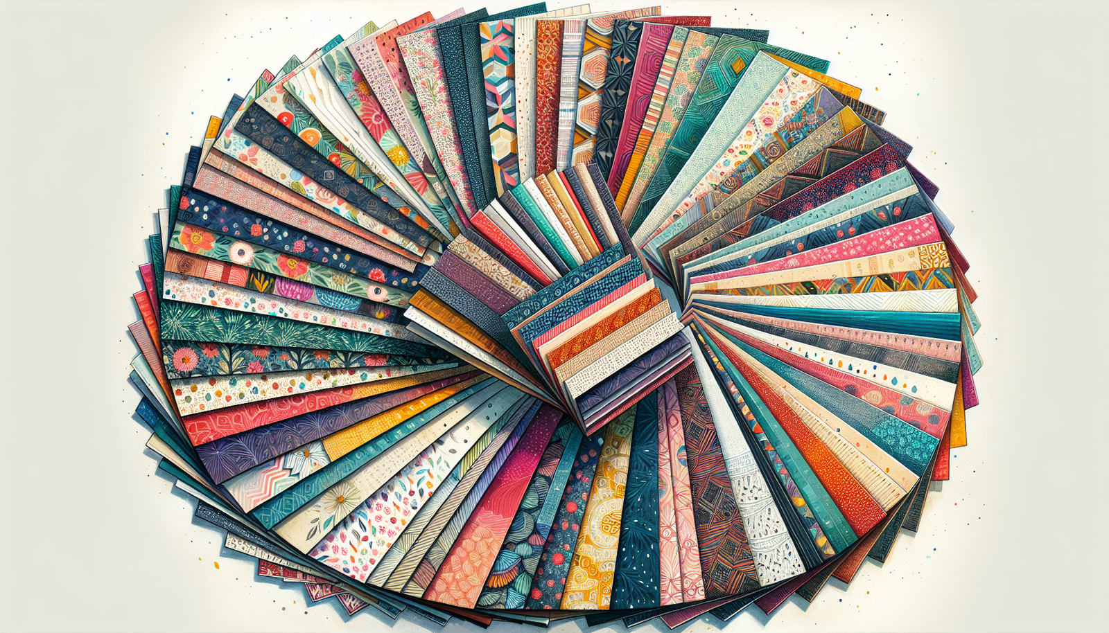 Variety of colorful cardstocks and patterned papers from top suppliers